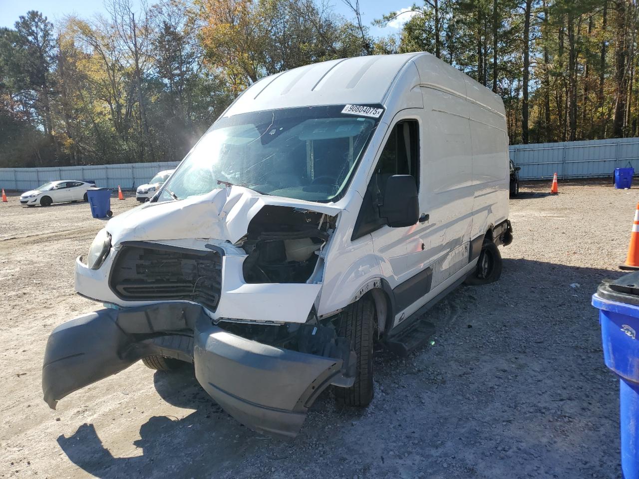 2017 Ford Transit Cargo, VIN 1FTBW3XG9HKA04074 — Front end