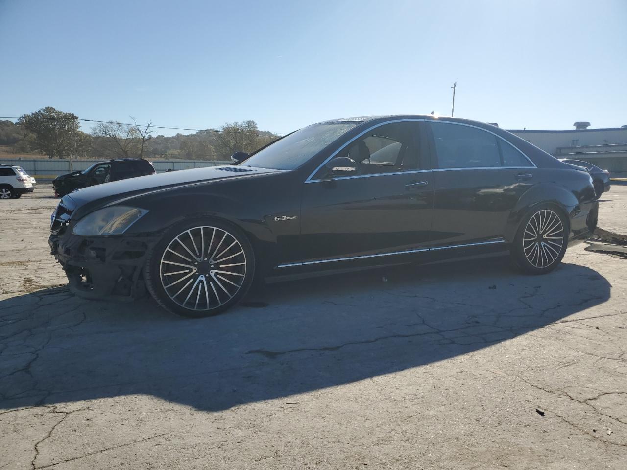 2008 Mercedes-Benz S 63 AMG, VIN WDDNG77X98A215563 — Front end