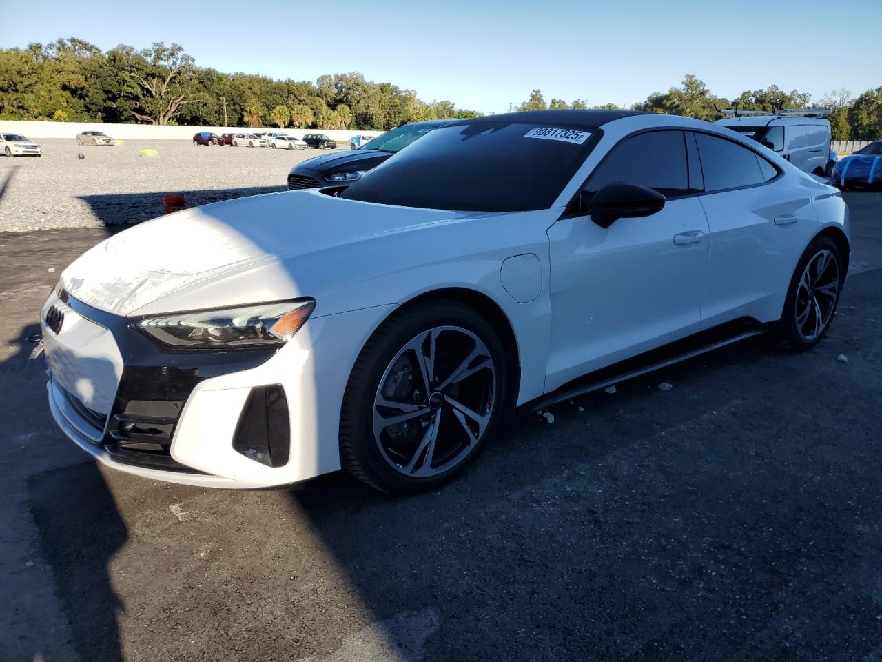 2024 Audi e-tron GT Premium Plus, VIN WAUCJBFW4R7004510 — Вода / потоп