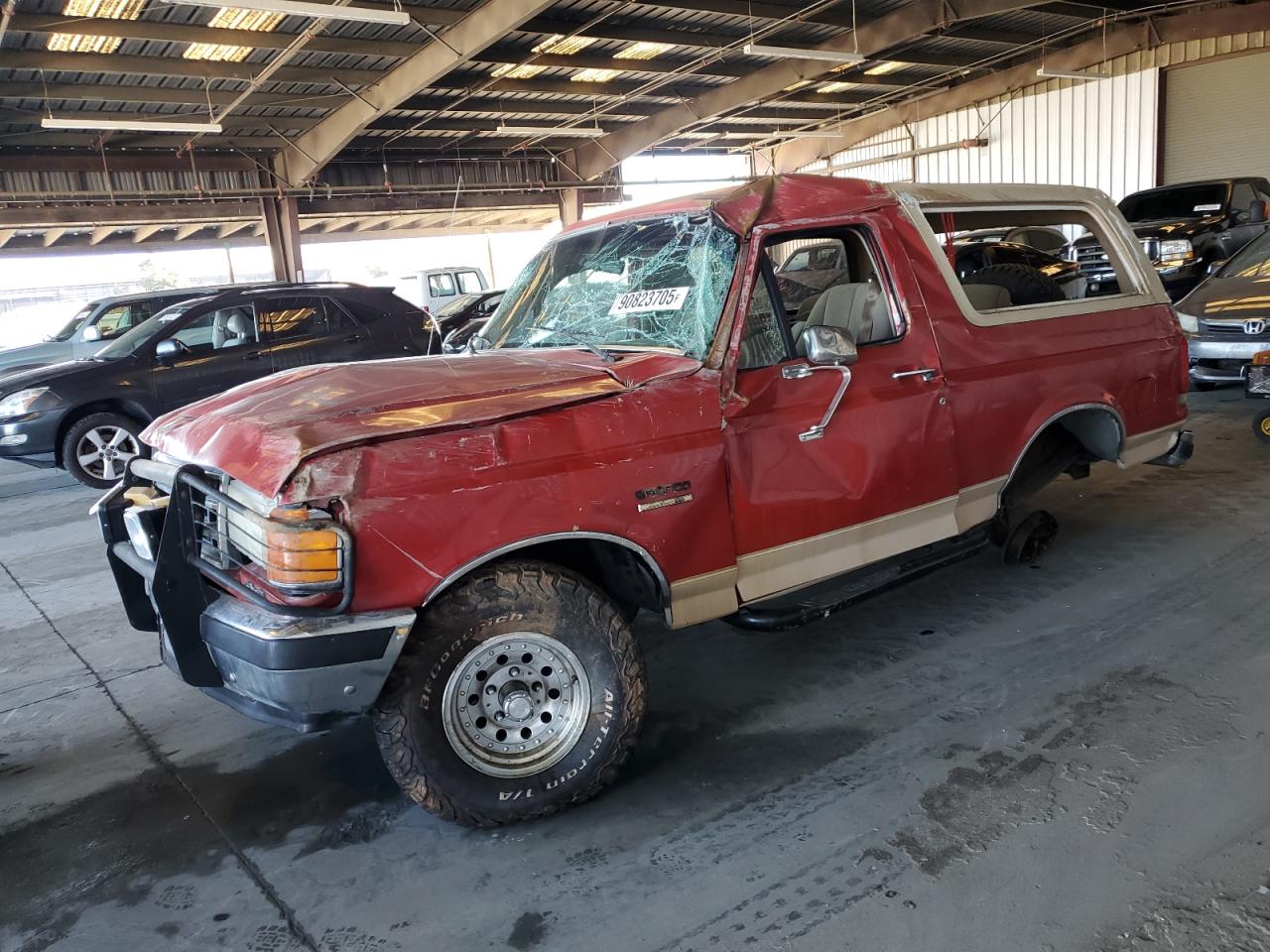 1990 Ford Bronco, VIN 1FMEU15H8LLA89037 — All over