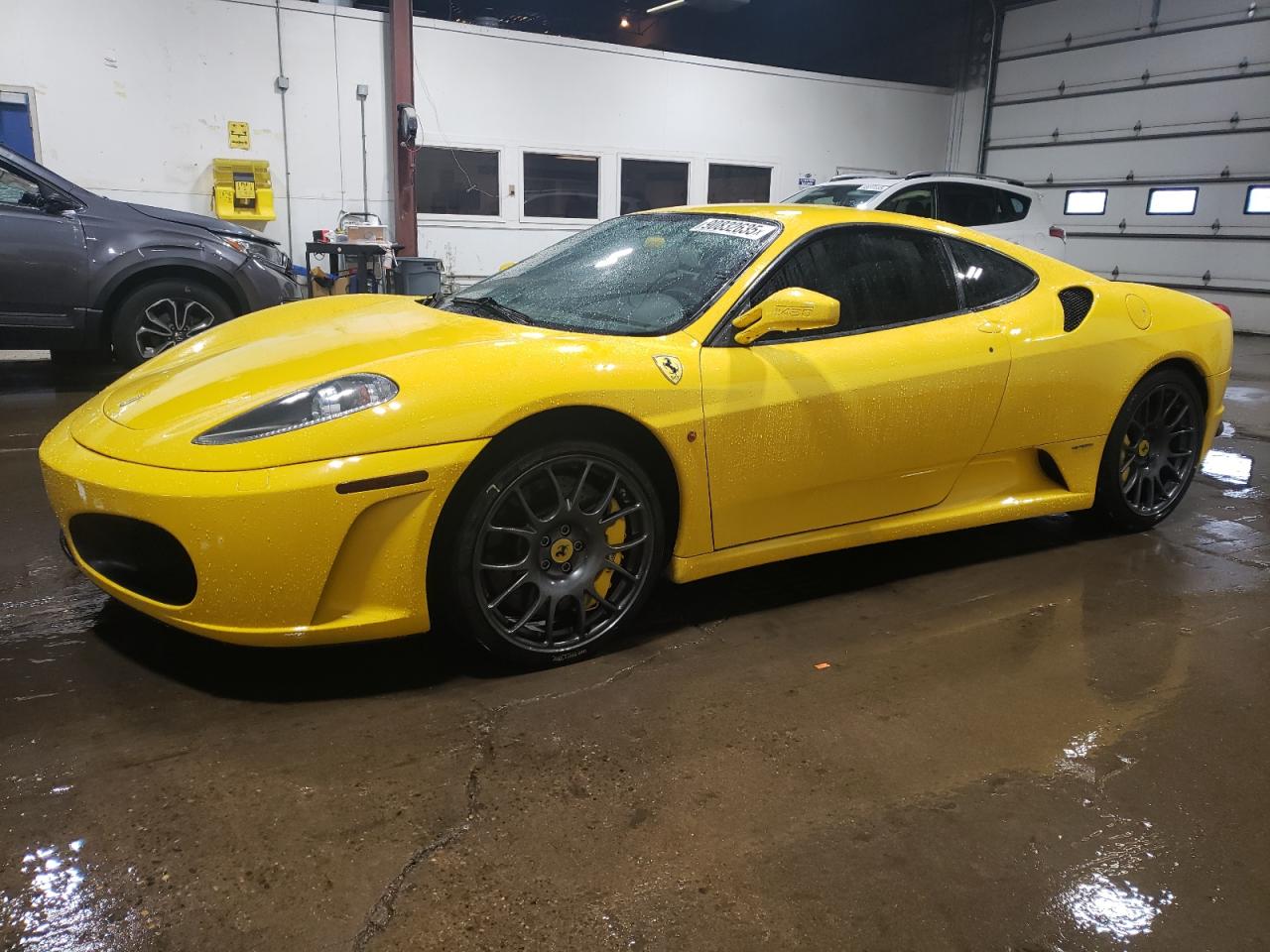 2005 Ferrari 430 Berlinetta, VIN ZFFEW58A850141518 — Пожар