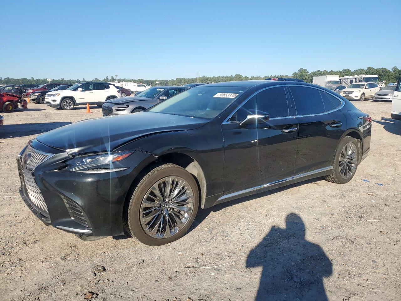 2020 Lexus LS 500, VIN JTHD51FF7L5012169 — Vandalism