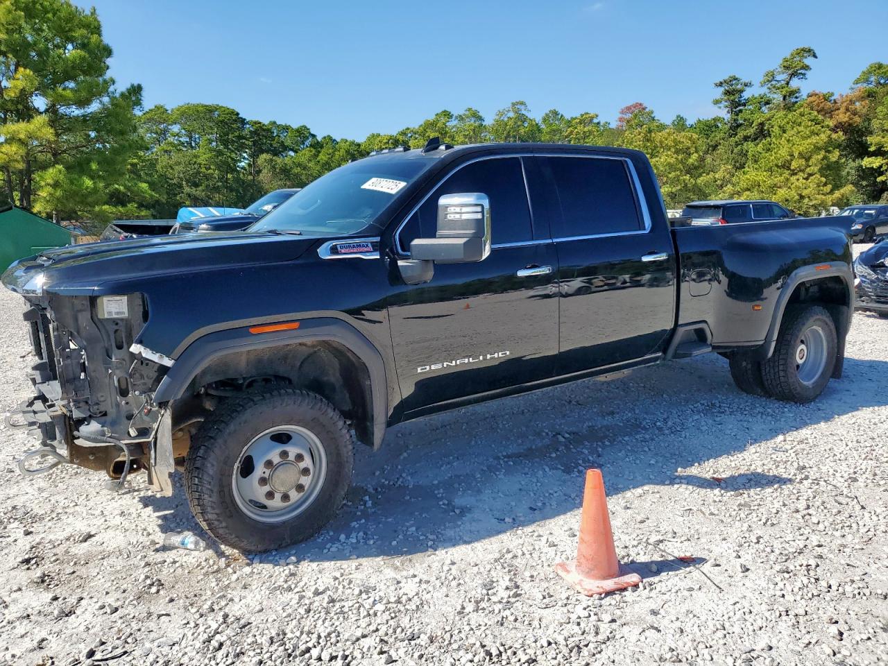 2023 GMC Sierra 3500HD Denali, VIN 1GT49WEYXPF145515 — Stripped