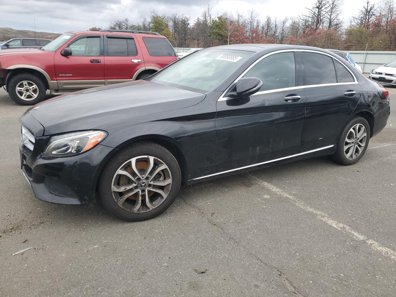 2018 Mercedes-Benz C 300, VIN WDDWF4KB9JR403203 — Missing or altered VIN
