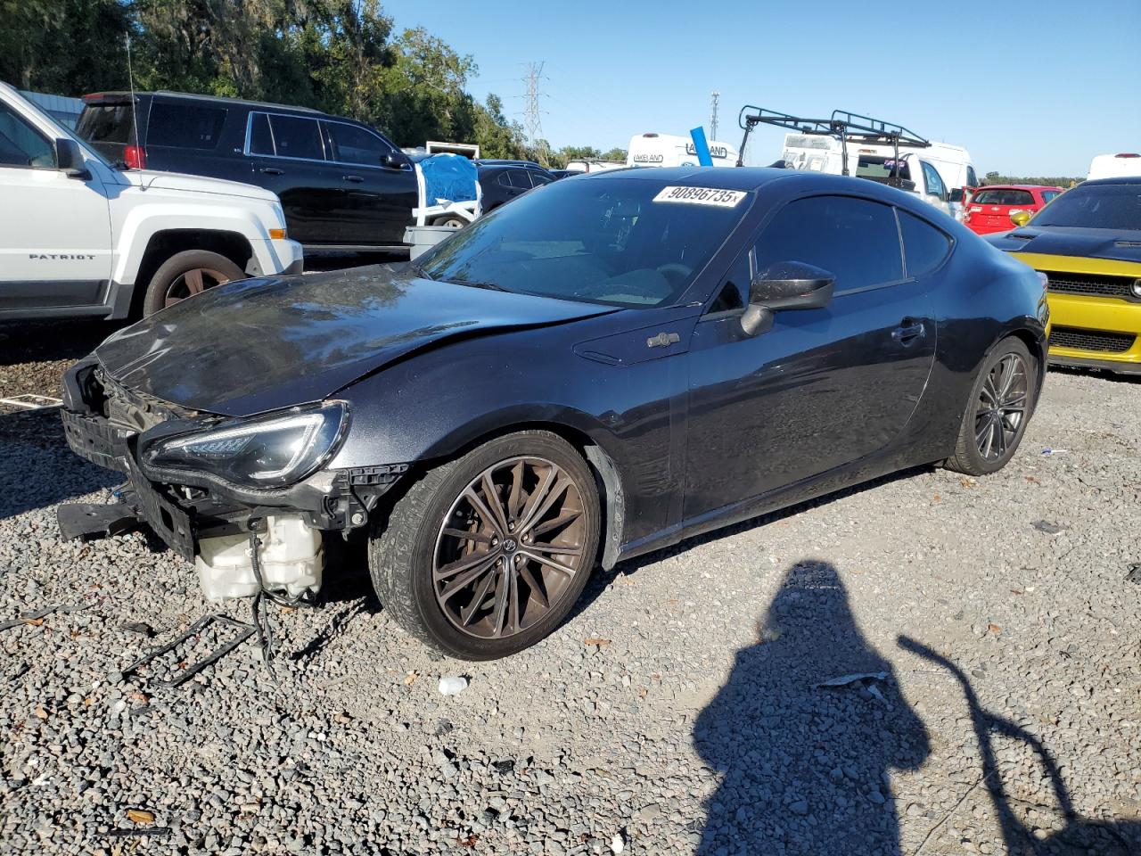 2013 Scion FR-S, VIN JF1ZNAA17D2702287 — Frame damage