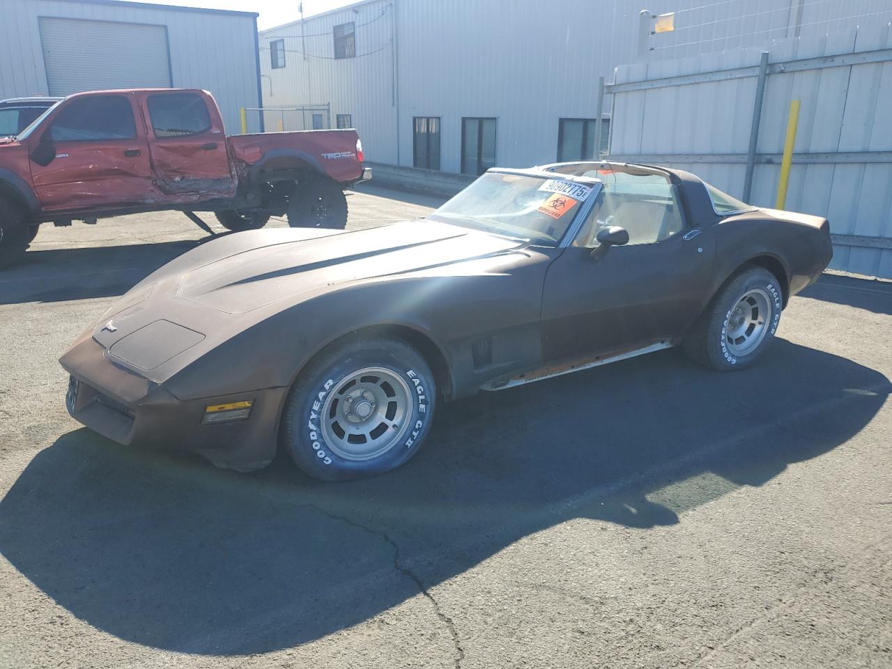 1980 Chevrolet Corvette, VIN 1Z87HAS429324 — Minor dents and scratches