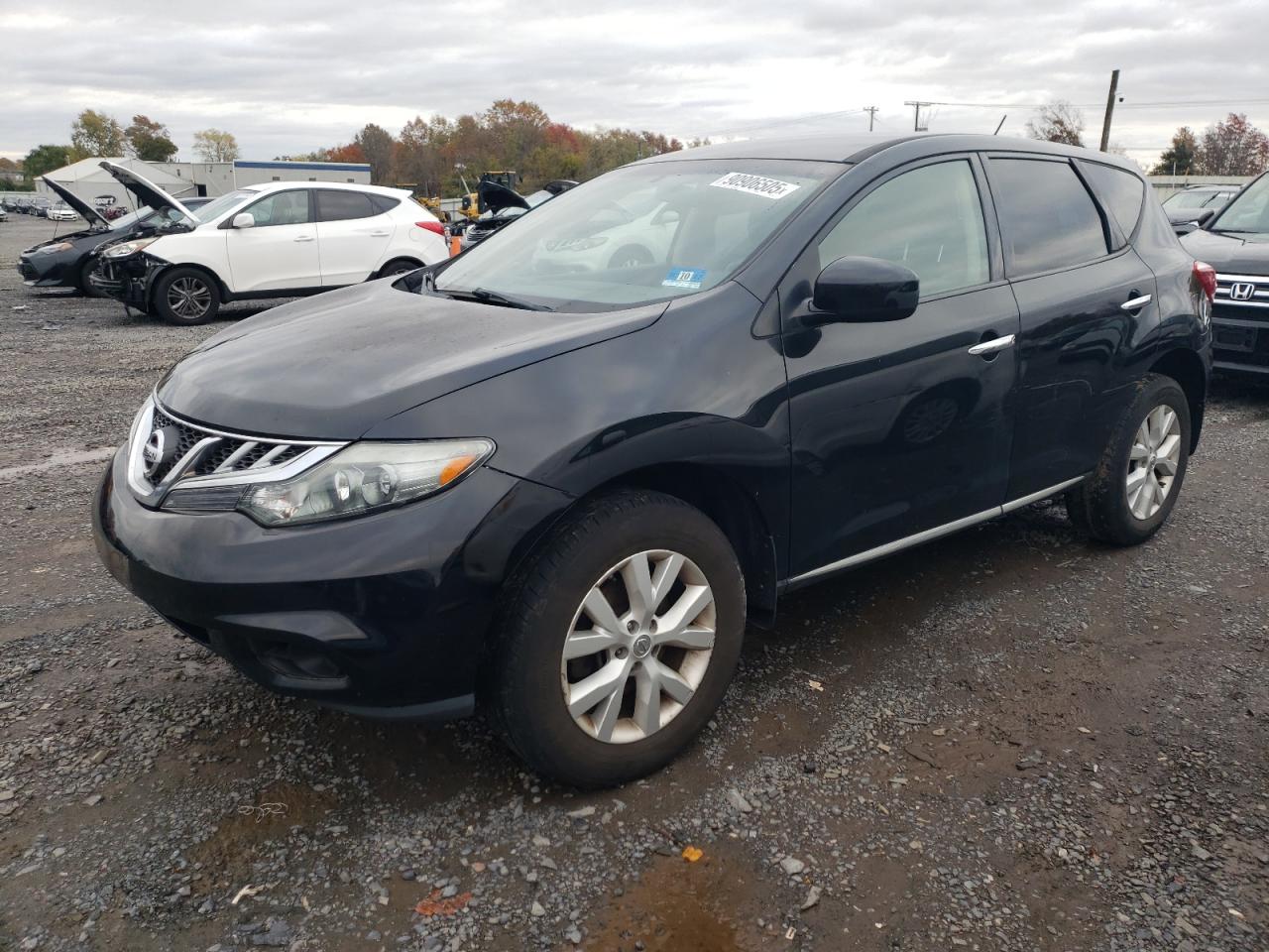 2012 Nissan Murano SL, VIN JN8AZ1MW9CW210603 — Rear end