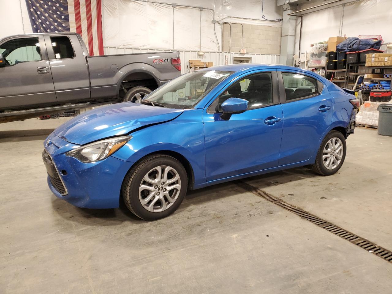 2016 Scion iA, VIN 3MYDLBZV9GY132369 — Rear end