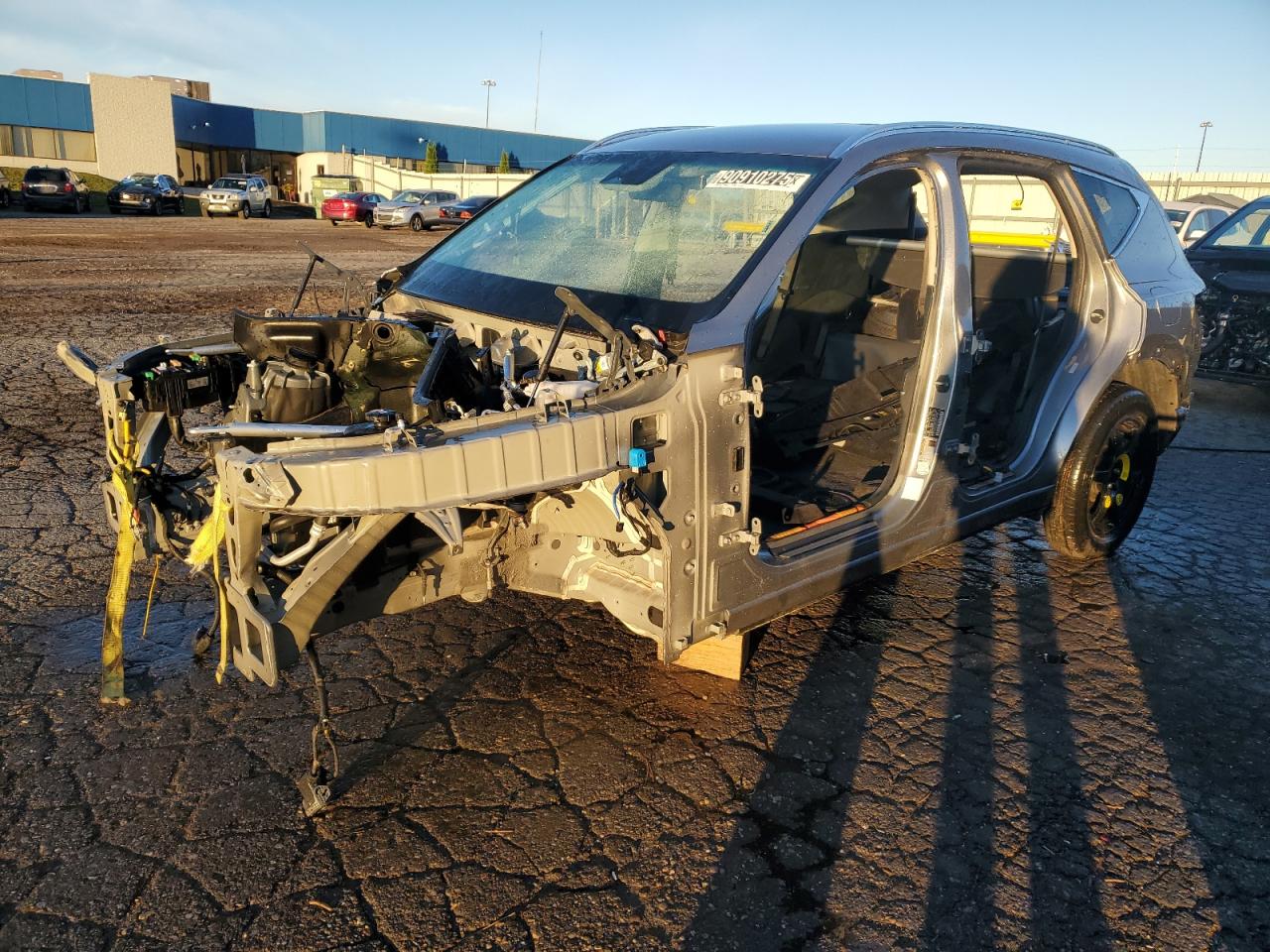 2024 Genesis GV80, VIN KMUHBDSB8RU180821 — Stripped