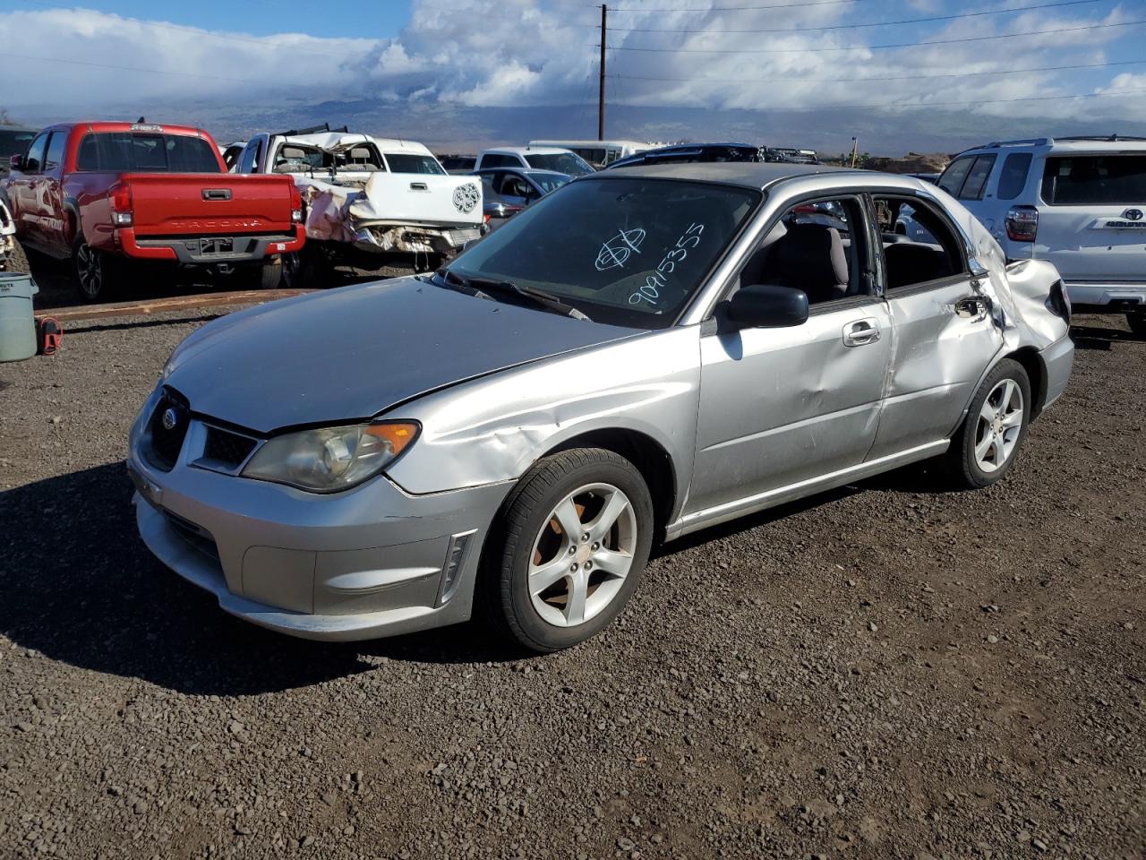 2006 Subaru Impreza i, VIN JF1GD67686H513304 — Бок