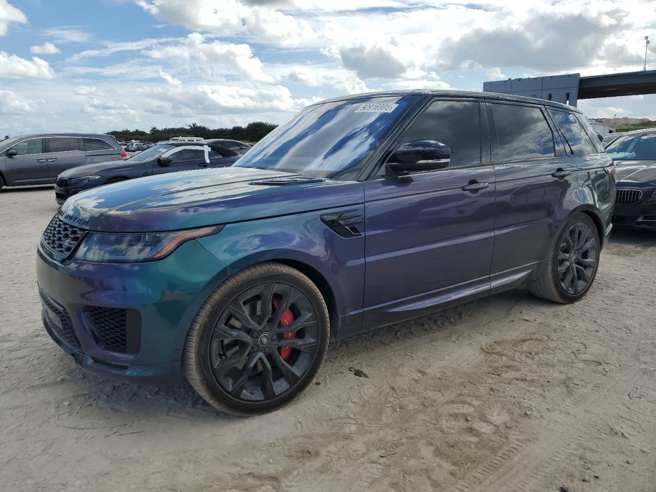 2020 Land Rover Range Rover Sport HST, VIN SALWS2RU1LA735017 — Water / flood