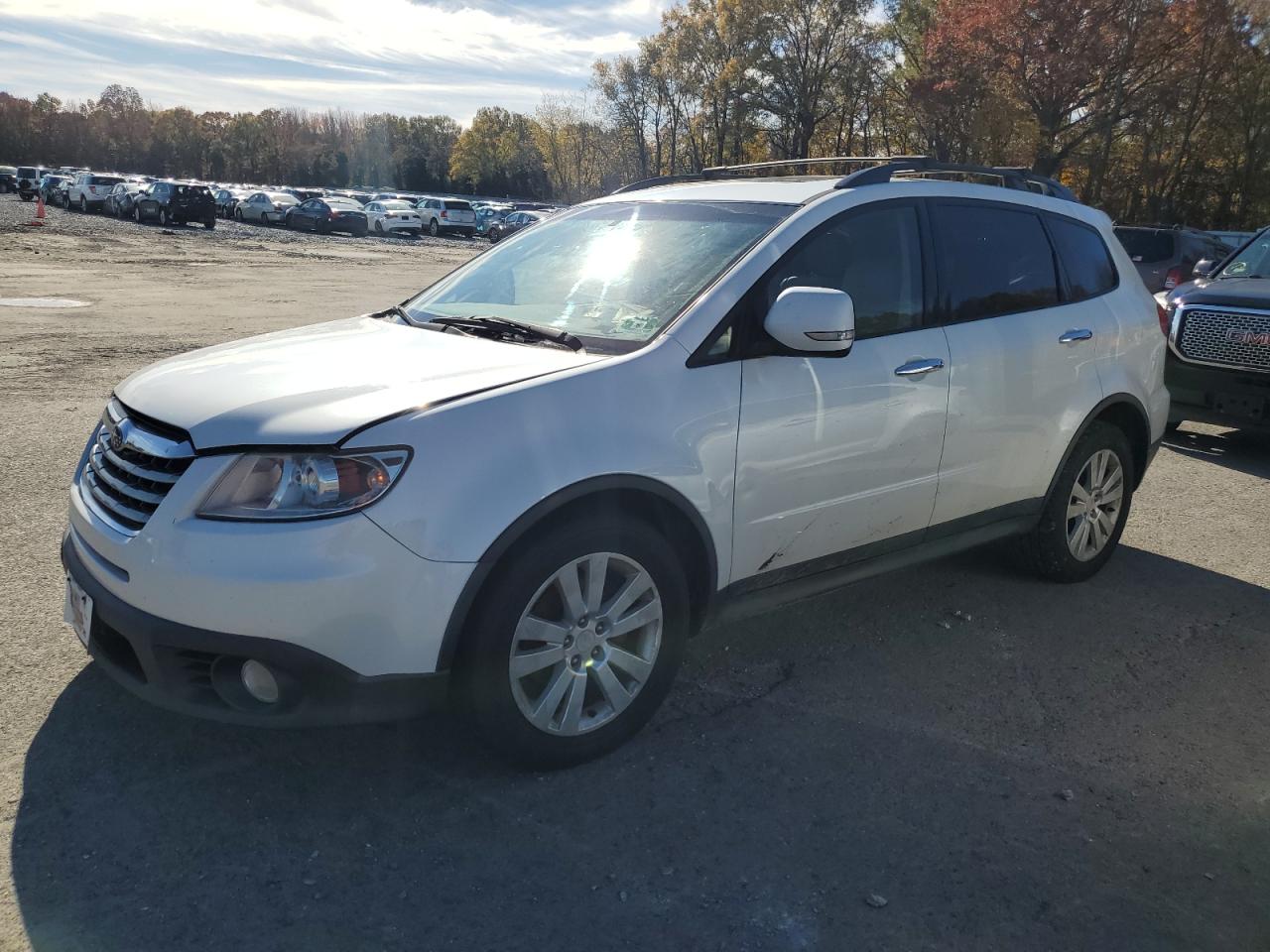 2014 Subaru Tribeca Limited, VIN 4S4WX9KD6E4400554 — Front end