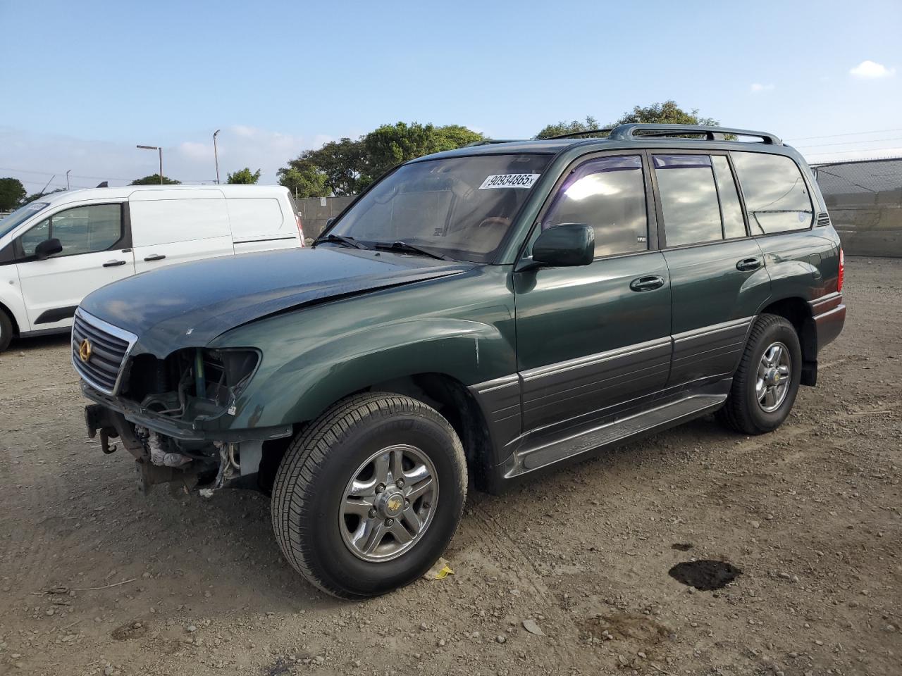 1998 Lexus LX 470, VIN JT6HT00W0W0015659 — Перед