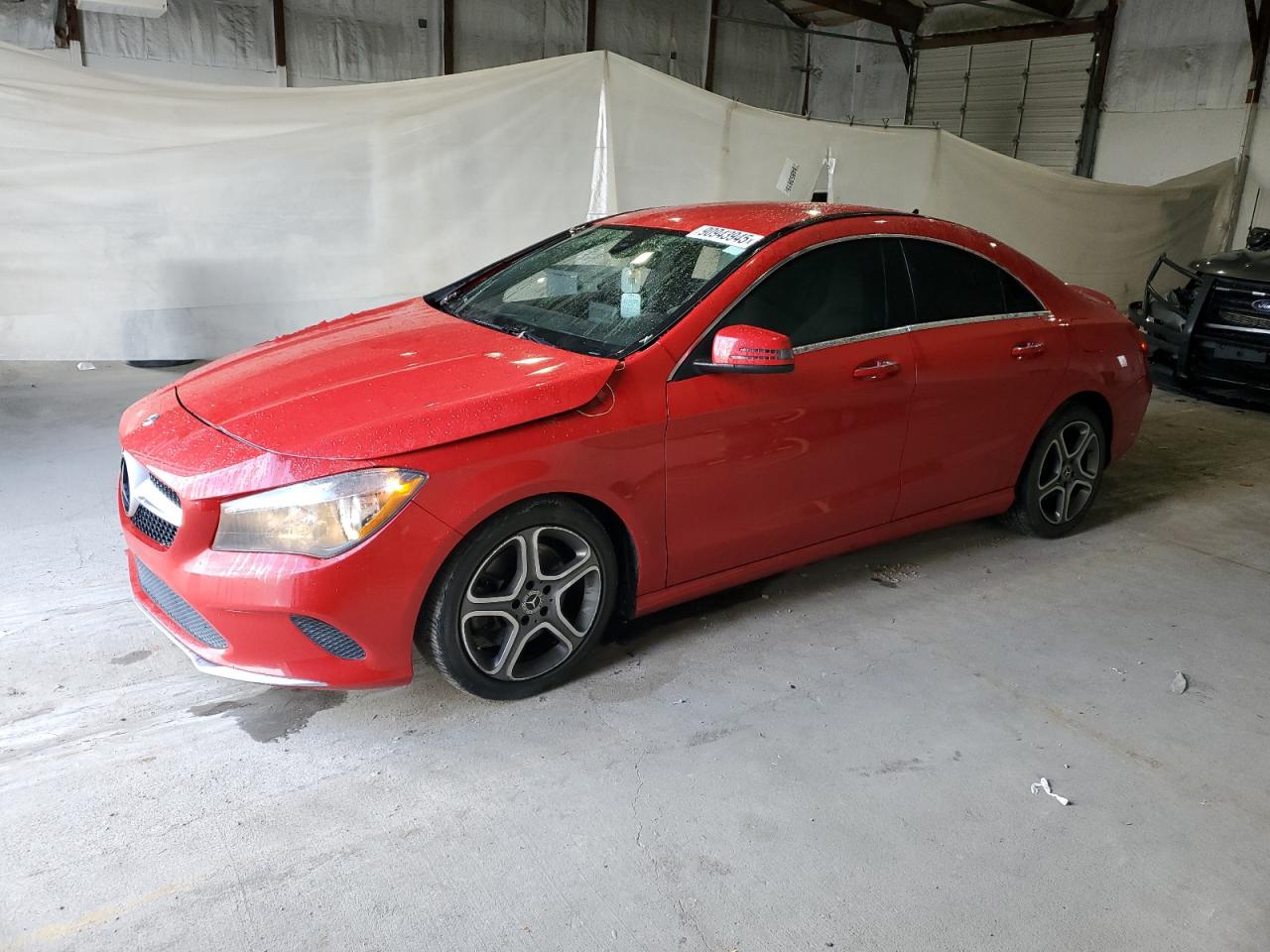 2018 Mercedes-Benz CLA 250, VIN WDDSJ4EB3JN635571 — Front end