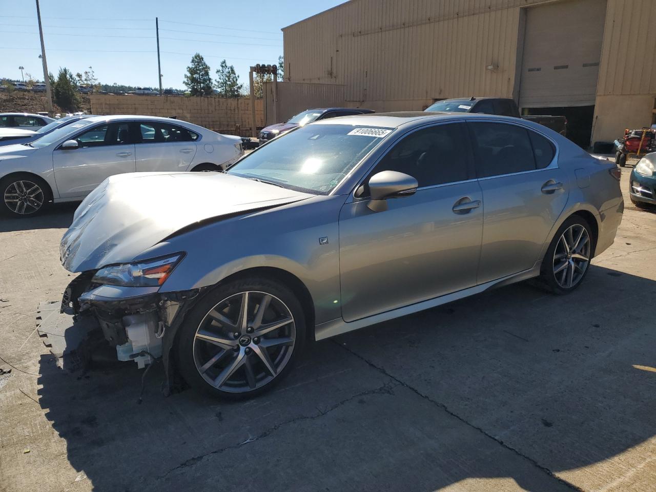 2020 Lexus GS 350 F Sport, VIN JTHEZ1BL6LA020050 — Перед