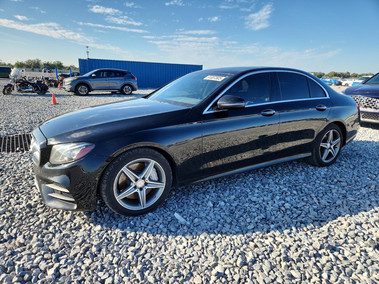 2017 Mercedes-Benz E 300 Luxury, VIN WDDZF4KB3HA194661 — Front end