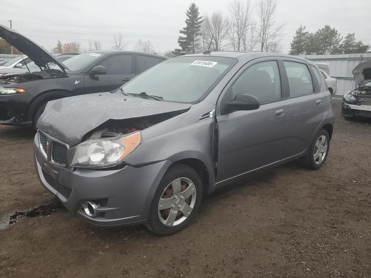 2009 Pontiac G3, VIN KL2TX65E29B603682 — Front end