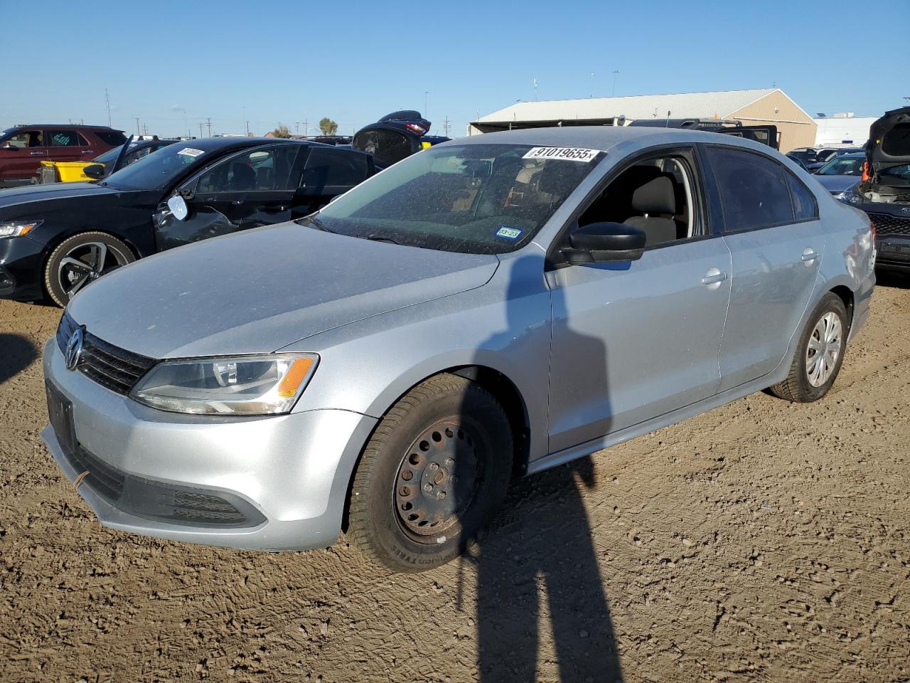 2014 Volkswagen Jetta S, VIN 3VW2K7AJ0EM310721 — Rear end