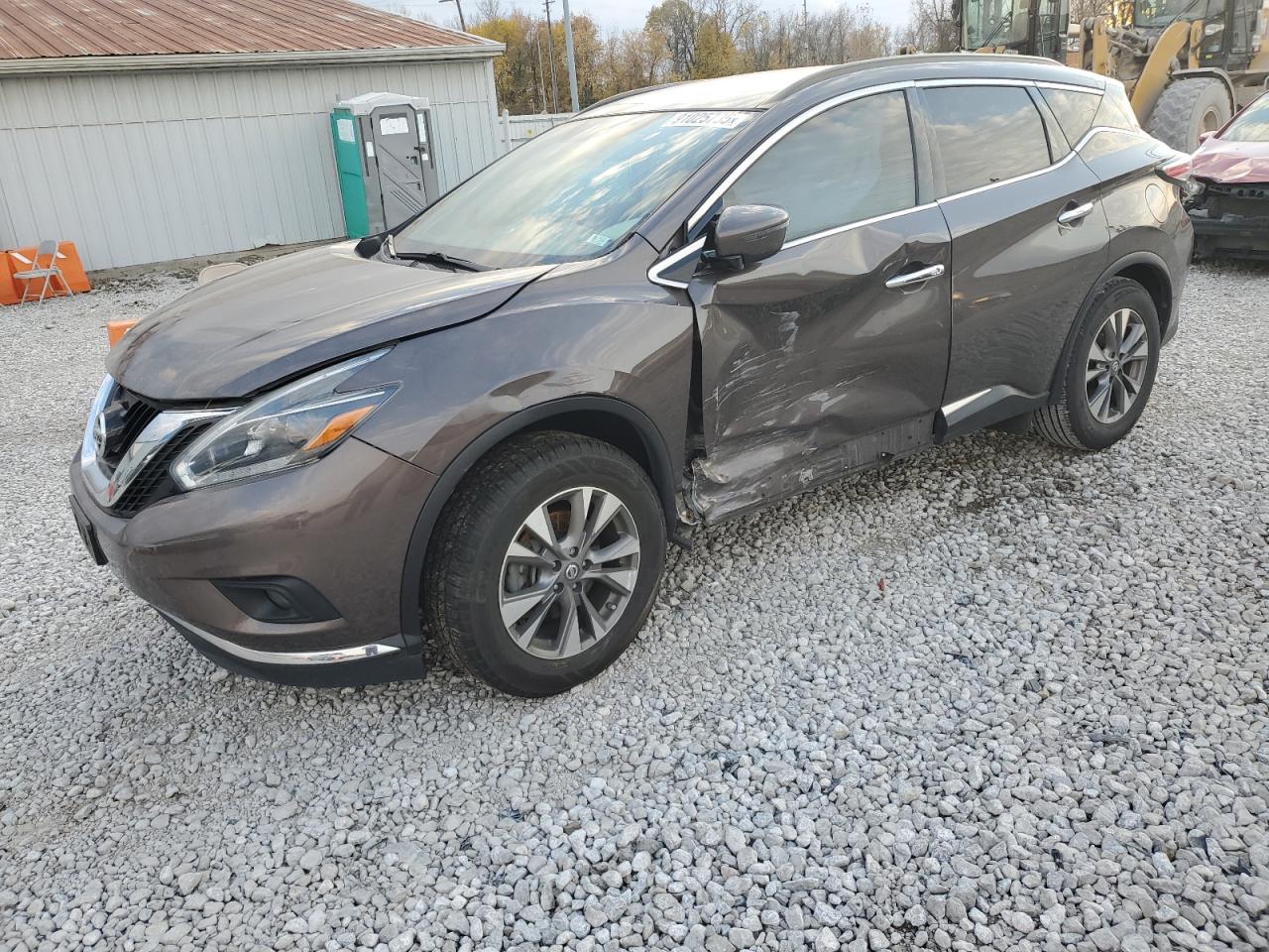 2018 Nissan Murano SV, VIN 5N1AZ2MG5JN101404 — Side