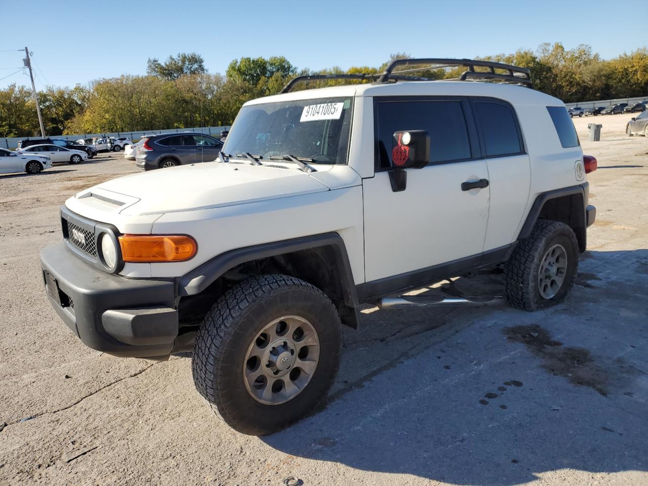 2013 Toyota FJ Cruiser, VIN JTEBU4BF7DK150781 — Side