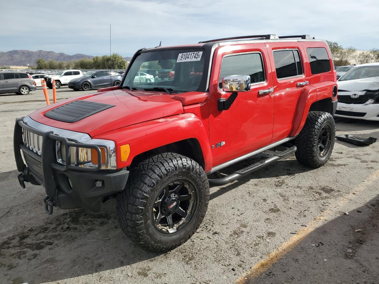2006 Hummer H3, VIN 5GTDN136368105434 — Vandalism