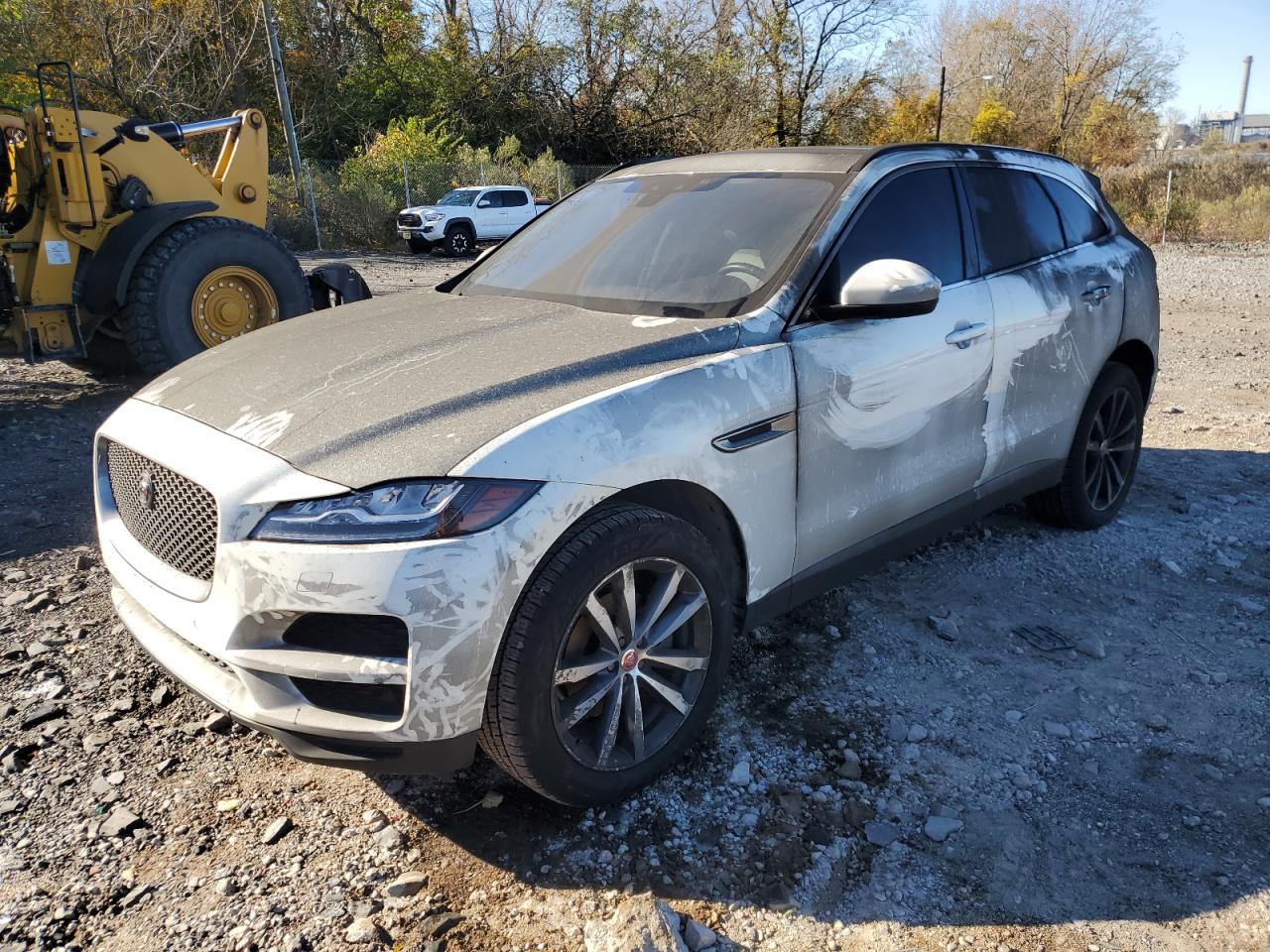 2017 Jaguar F-Pace 20d Prestige, VIN SADCK2BN0HA891123 — Пожар