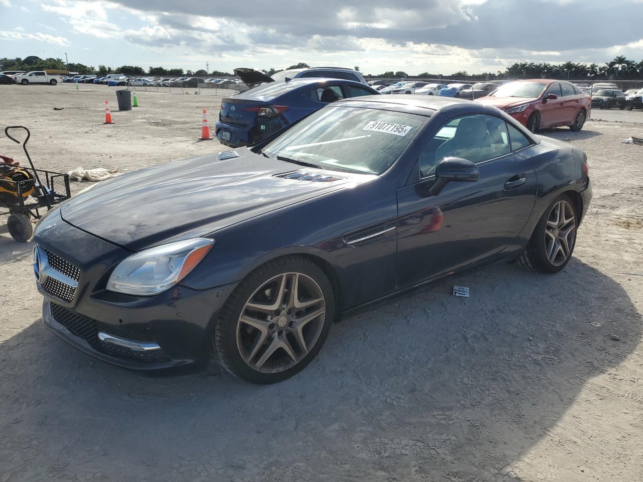 2012 Mercedes-Benz SLK 250, VIN WDDPK4HA8CF035406 — Undercarriage
