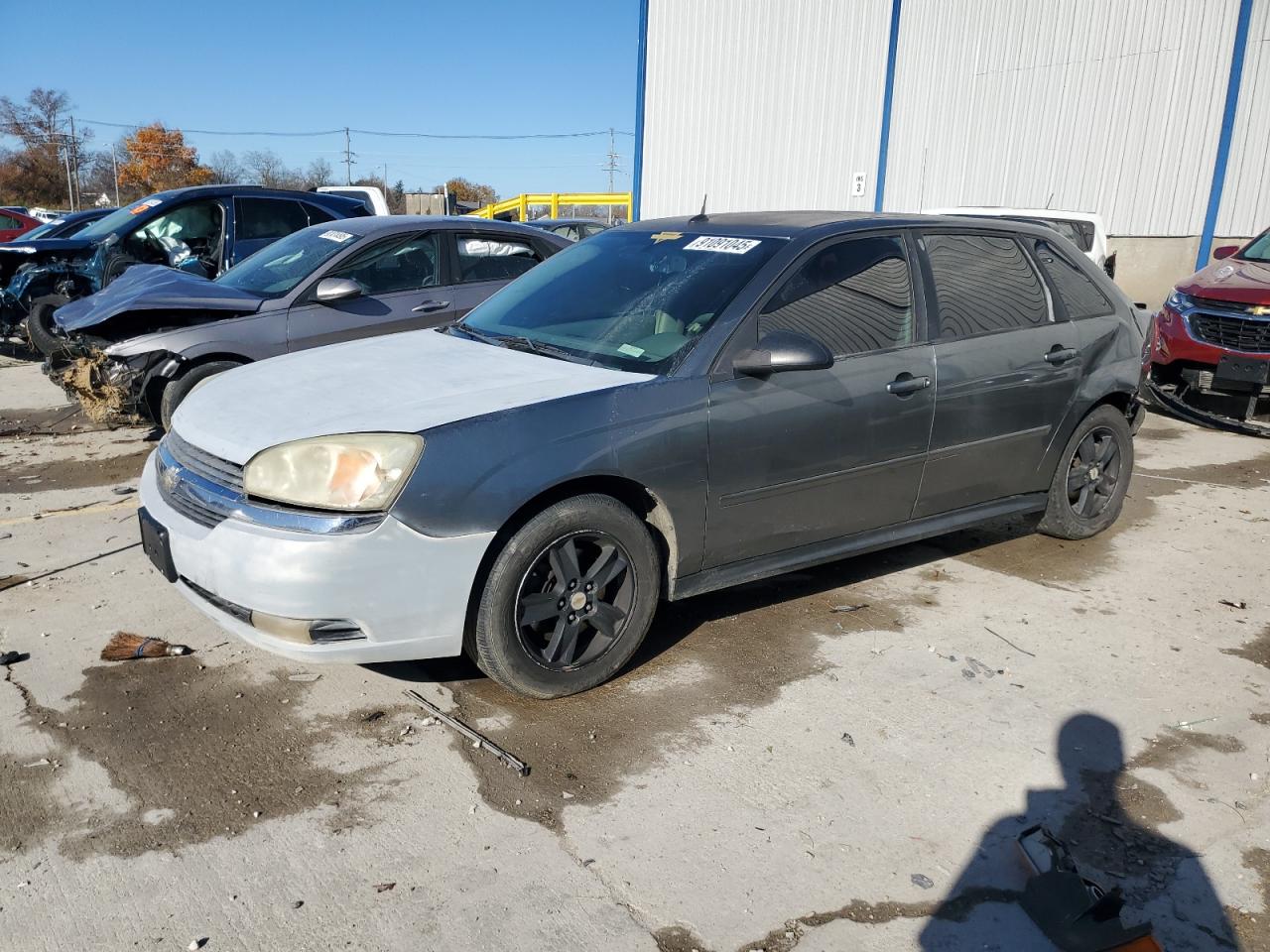 2005 Chevrolet Malibu Maxx LS, VIN 1G1ZT64865F151214 — Rear end