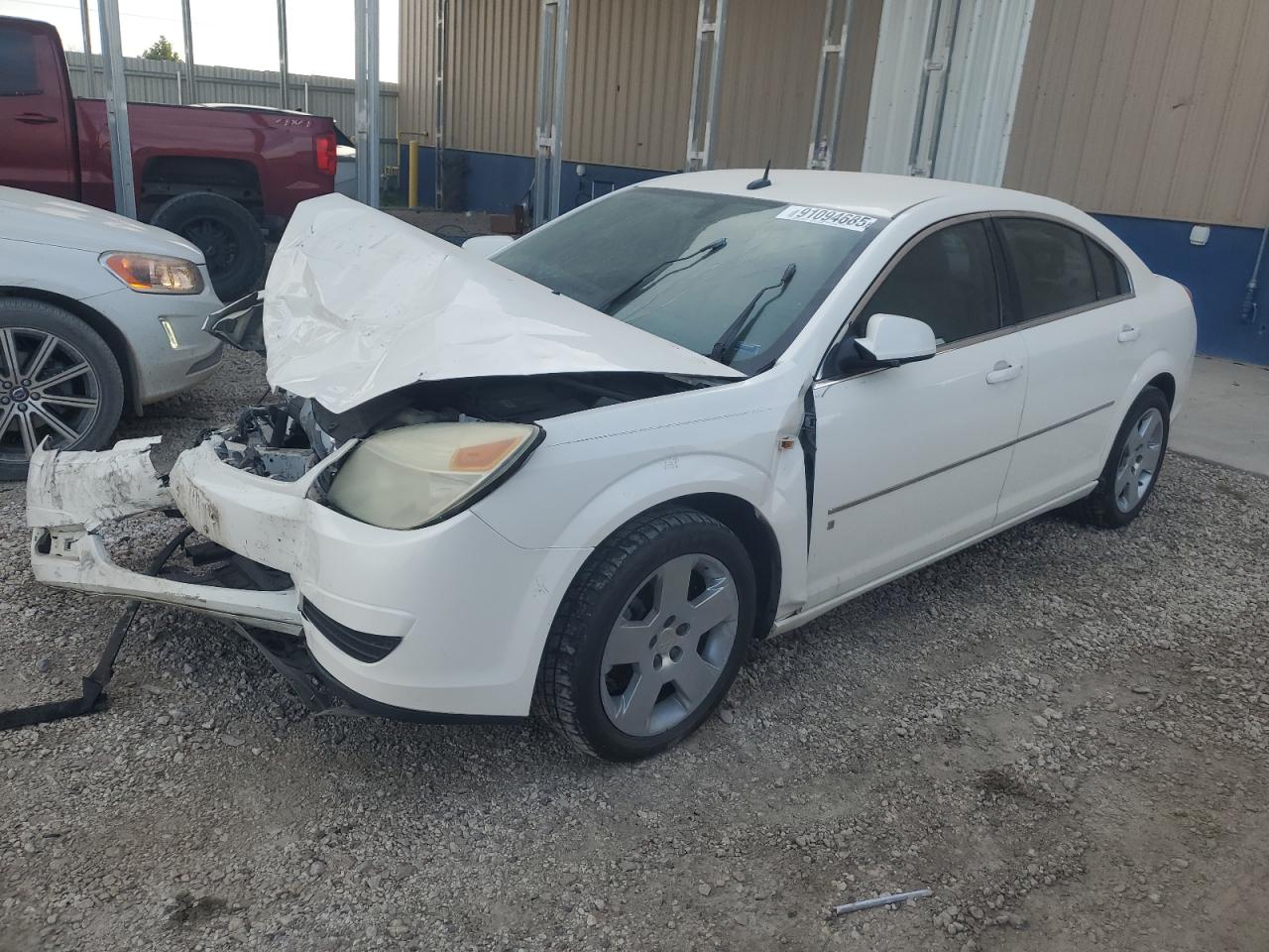 2007 Saturn Aura XE, VIN 1G8ZS57N97F137021 — Front end