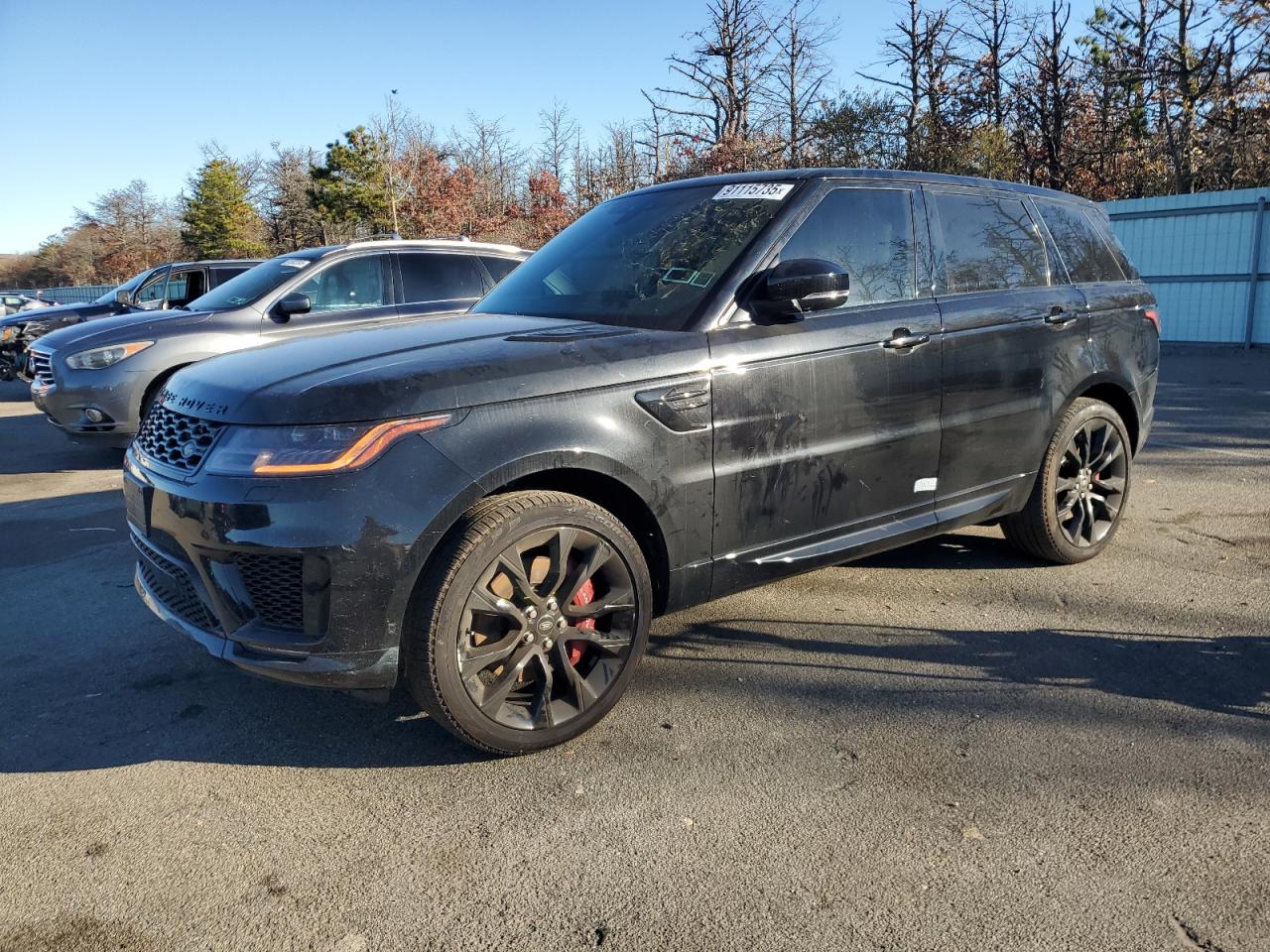 2022 Land Rover Range Rover Sport HST, VIN SALWS2RU7NA220719 — Water / flood