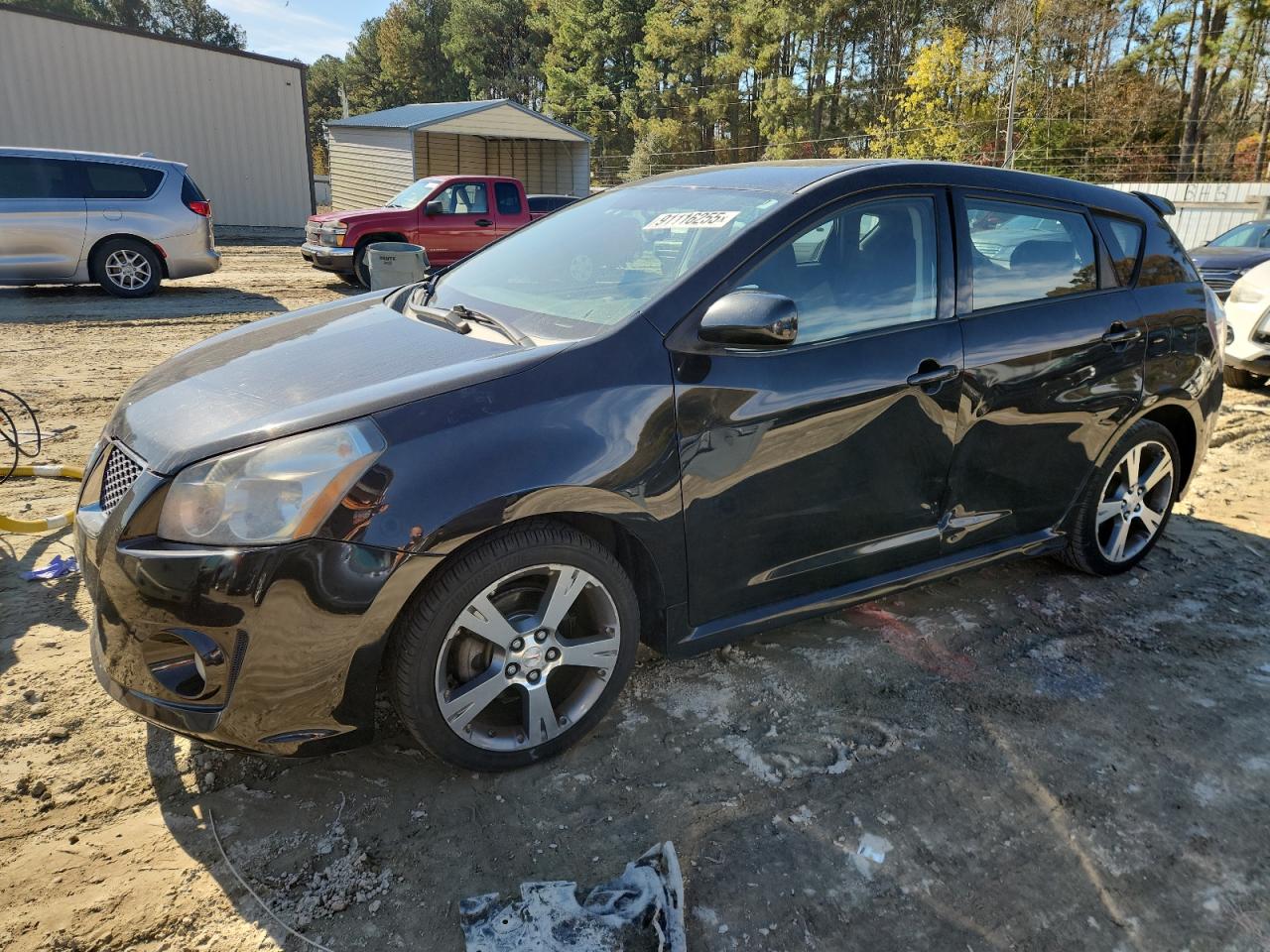2009 Pontiac Vibe GT, VIN 5Y2SR67079Z410925 — Side