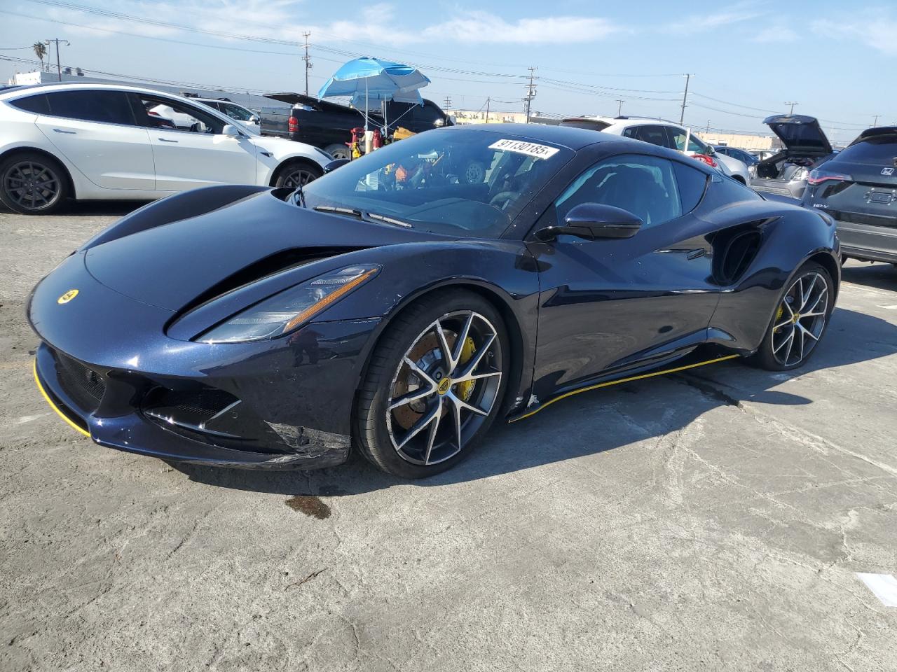 2024 Lotus Emira, VIN SCCLEKMX0RHB44861 — Front end