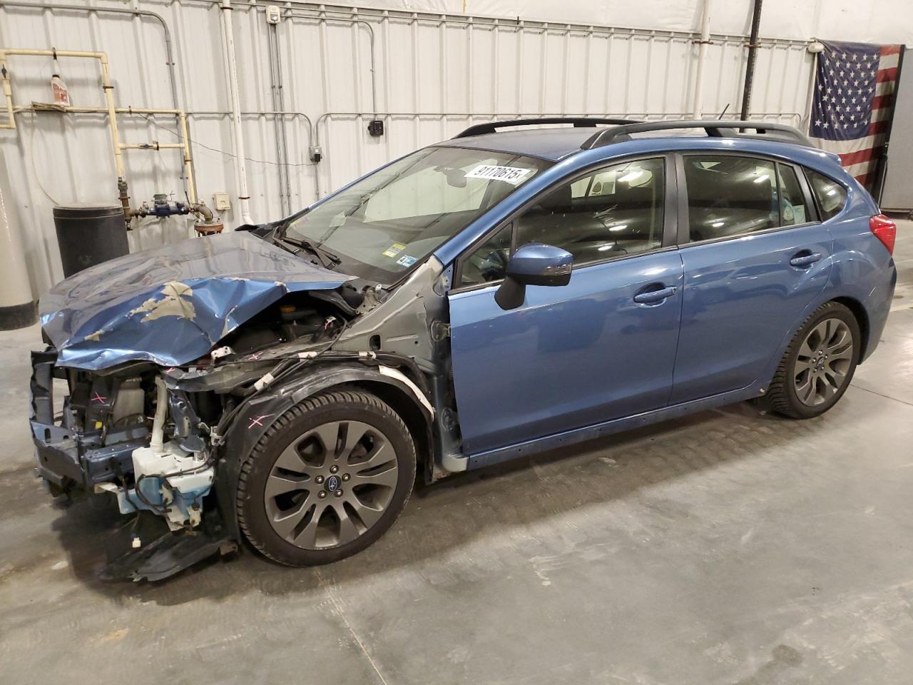 2015 Subaru Impreza Special Sports Premium, VIN JF1GPAT69F8249400 — Front end