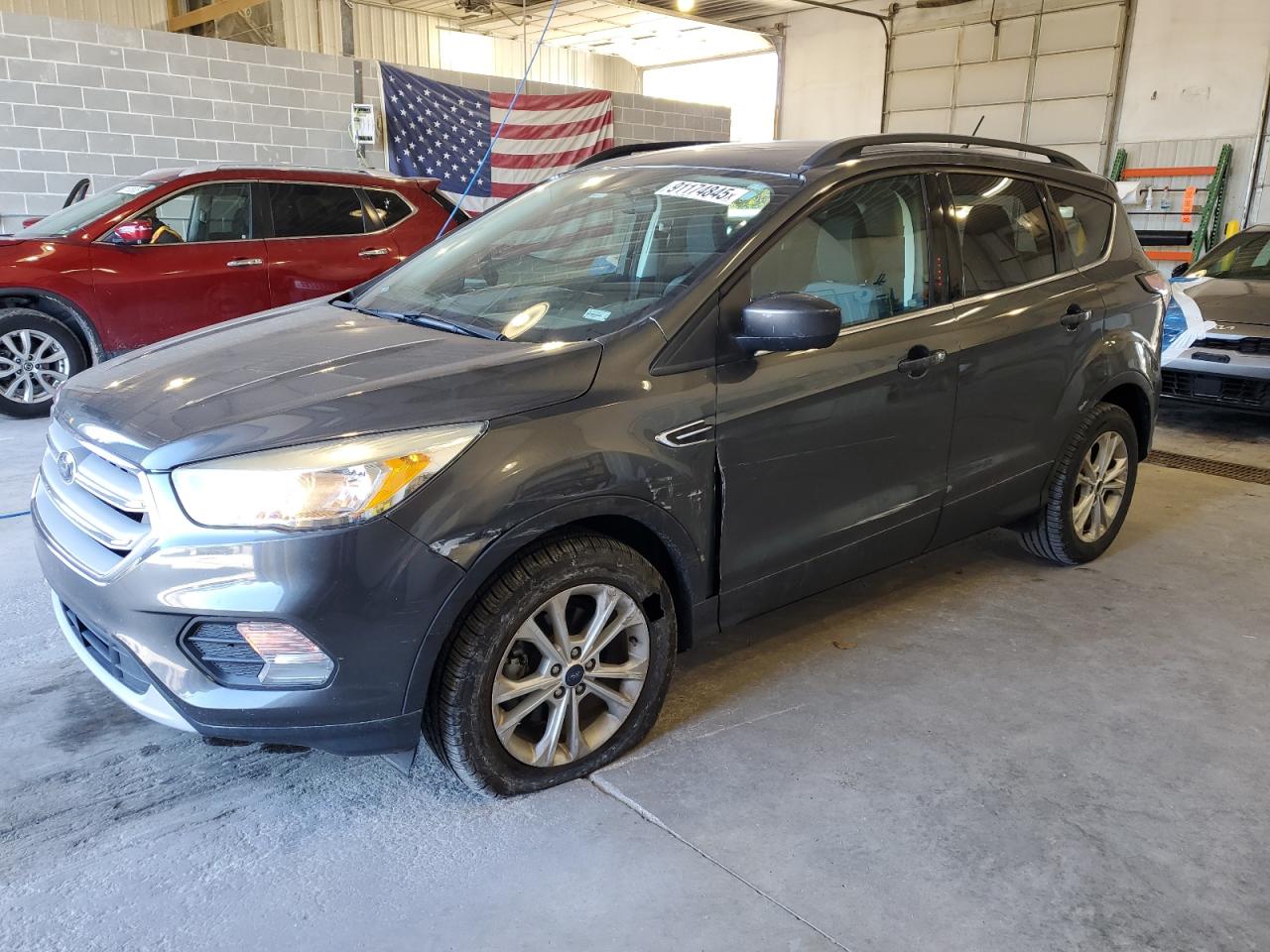 2018 Ford Escape SE, VIN 1FMCU0GD0JUA41017 — Rear end