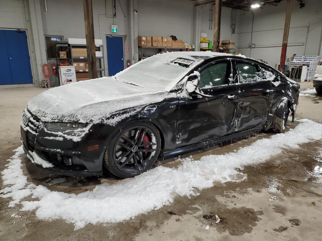 2017 Audi S7, VIN WAUWFBFC0HN062905 — Rear end