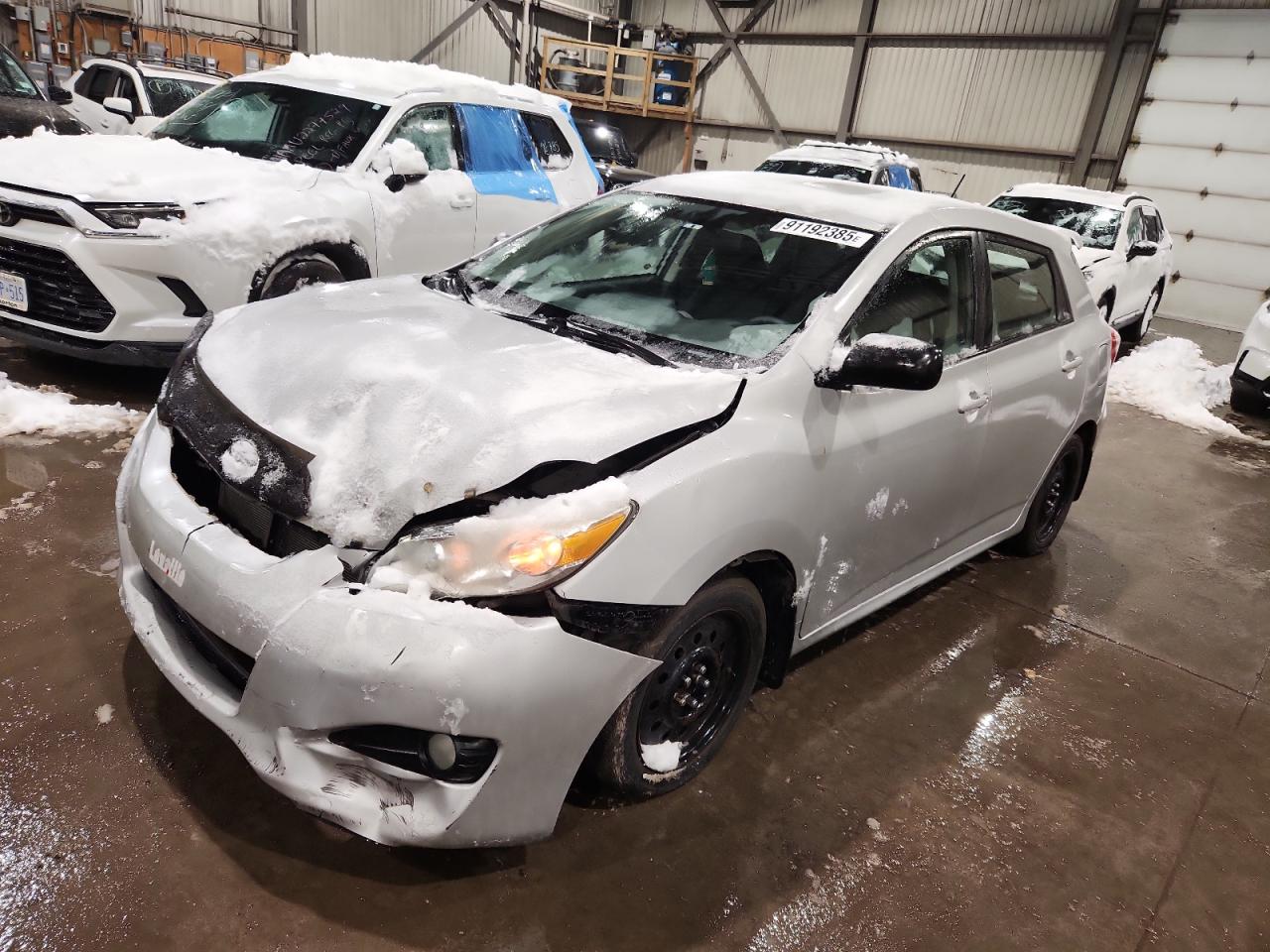 2010 Toyota Matrix, VIN 2T1KU4EE3AC221818 — Front end