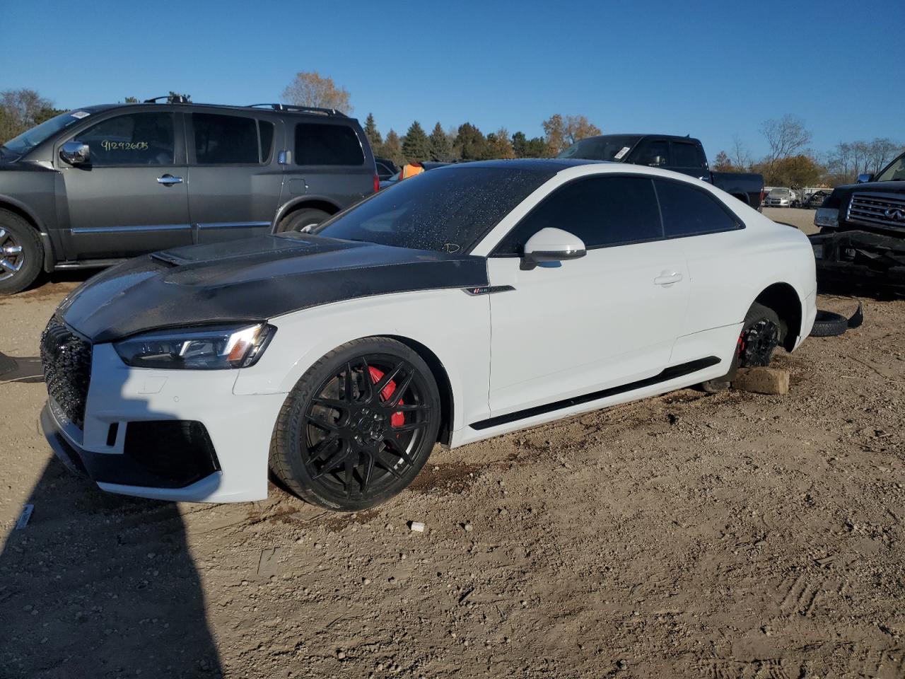 2018 Audi RS 5, VIN WUAPWAF58JA902660 — Бок