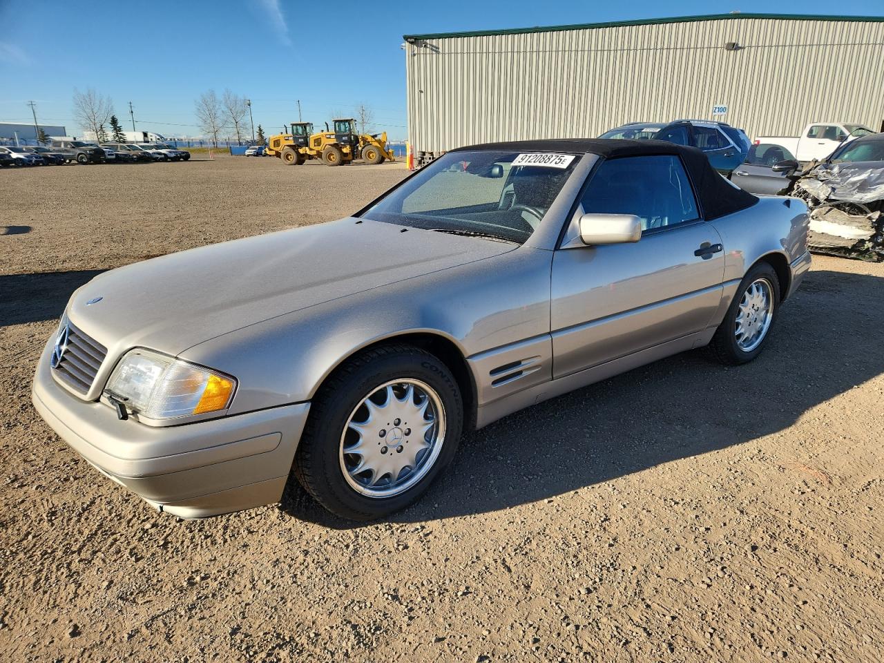 1997 Mercedes-Benz SL 500, VIN WDBFA63F8VF152010 — Undercarriage