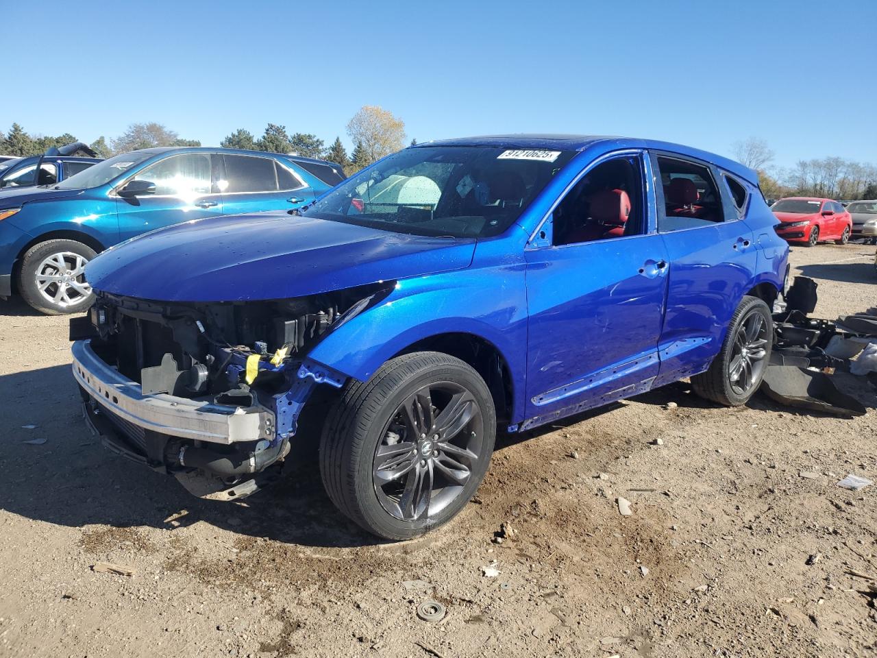 2020 Acura RDX w/A-Spec Pkg, VIN 5J8TC2H68LL037780 — Stripped