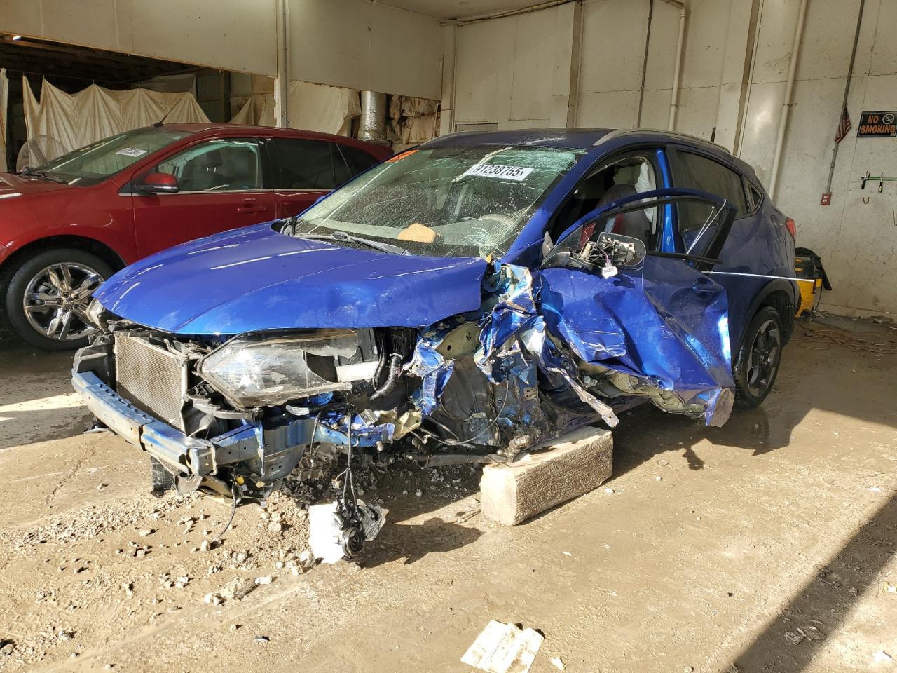 2018 Honda HR-V EX-L, VIN 3CZRU6H75JM701223 — Side