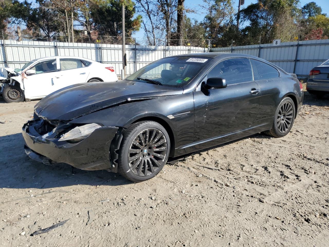 2005 BMW 6 Series 645Ci, VIN WBAEH734X5B192669 — Front end