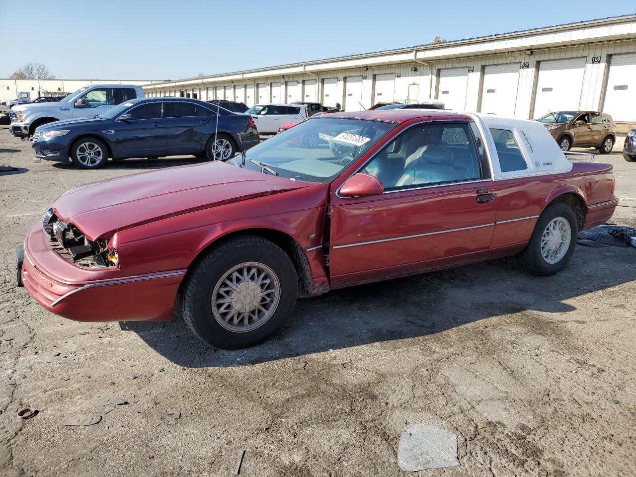 1993 Mercury Cougar, VIN 1MEPM62T9PH654020 — Перед