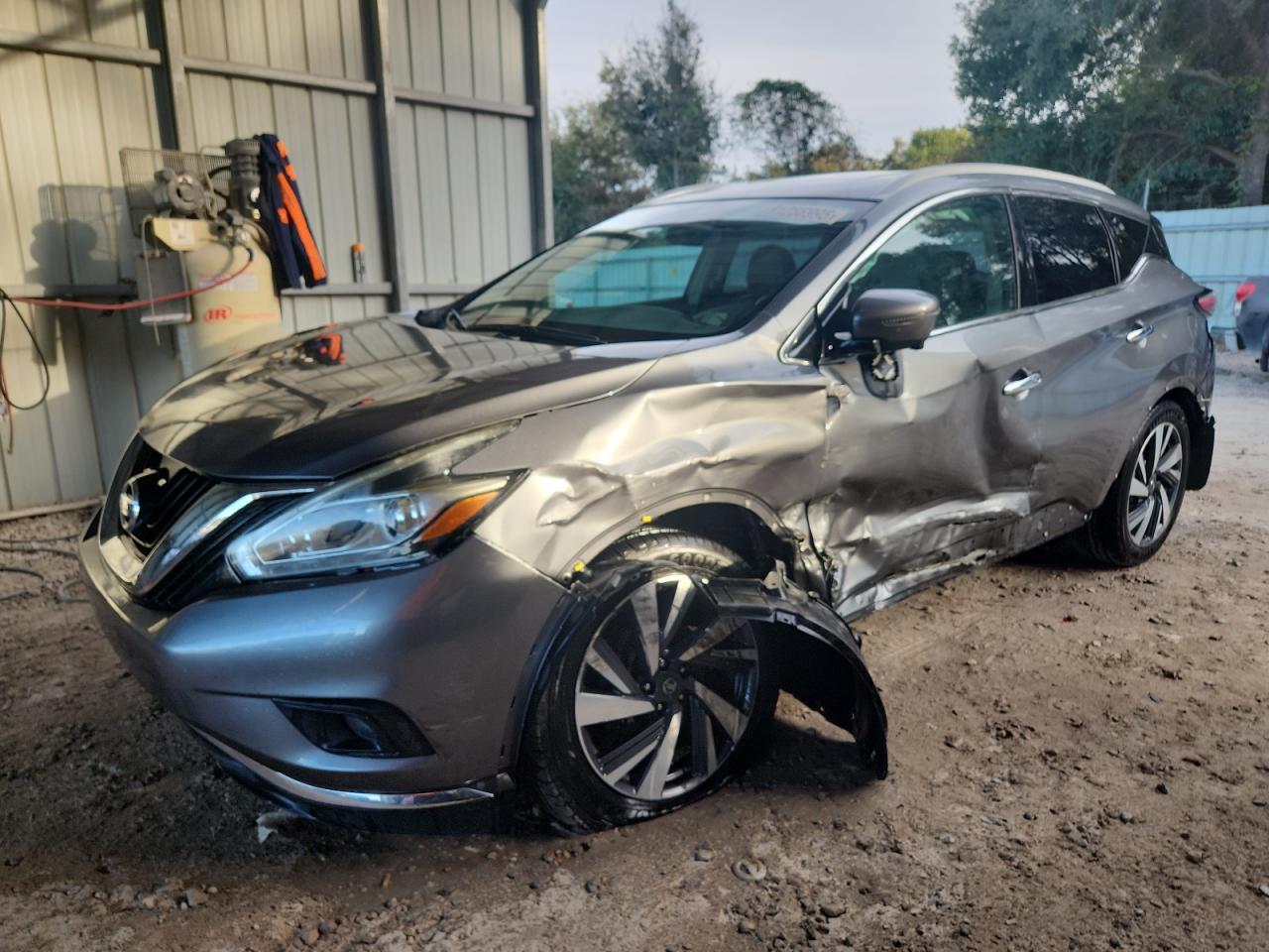 2018 Nissan Murano SV, VIN 5N1AZ2MH8JN159712 — Side