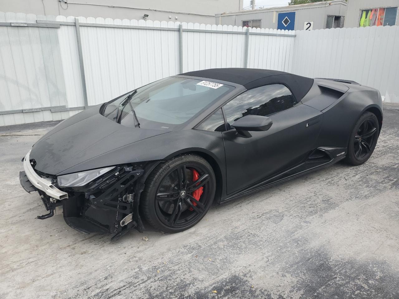 2021 Lamborghini Huracan, VIN ZHWUT5ZF6MLA16165 — Front end