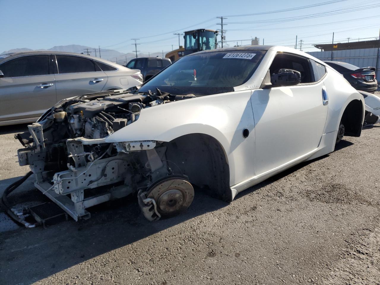 2015 Nissan 370Z Sport, VIN JN1AZ4EH2FM442671 — Разукомплектован