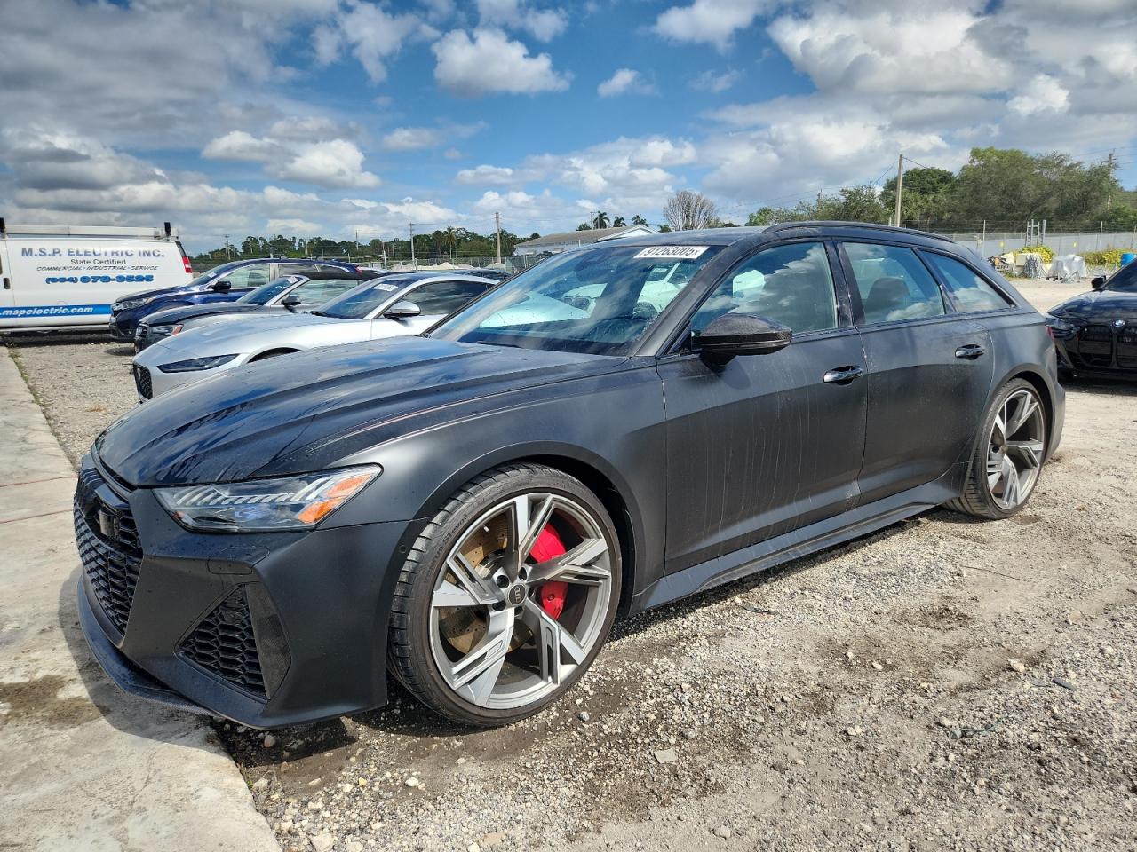 2023 Audi RS 6, VIN WUA1CBF26PN907707 — Water / flood