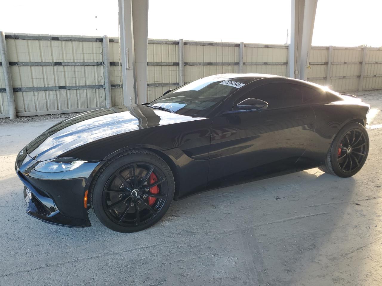 2020 Aston Martin Vantage, VIN SCFSMGAW7LGN03479 — Rear end