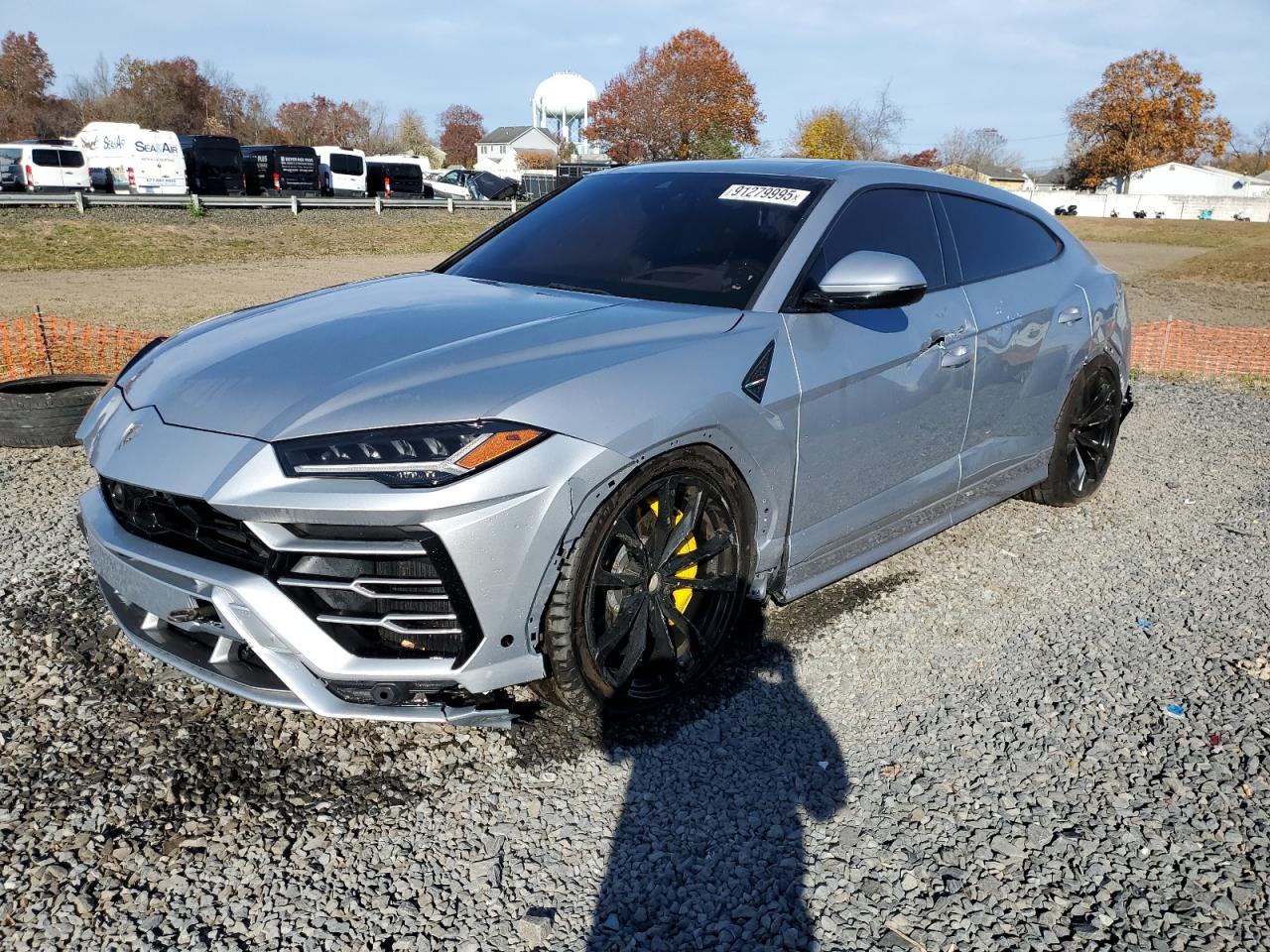2020 Lamborghini Urus, VIN ZPBUA1ZL1LLA07231 — Front end