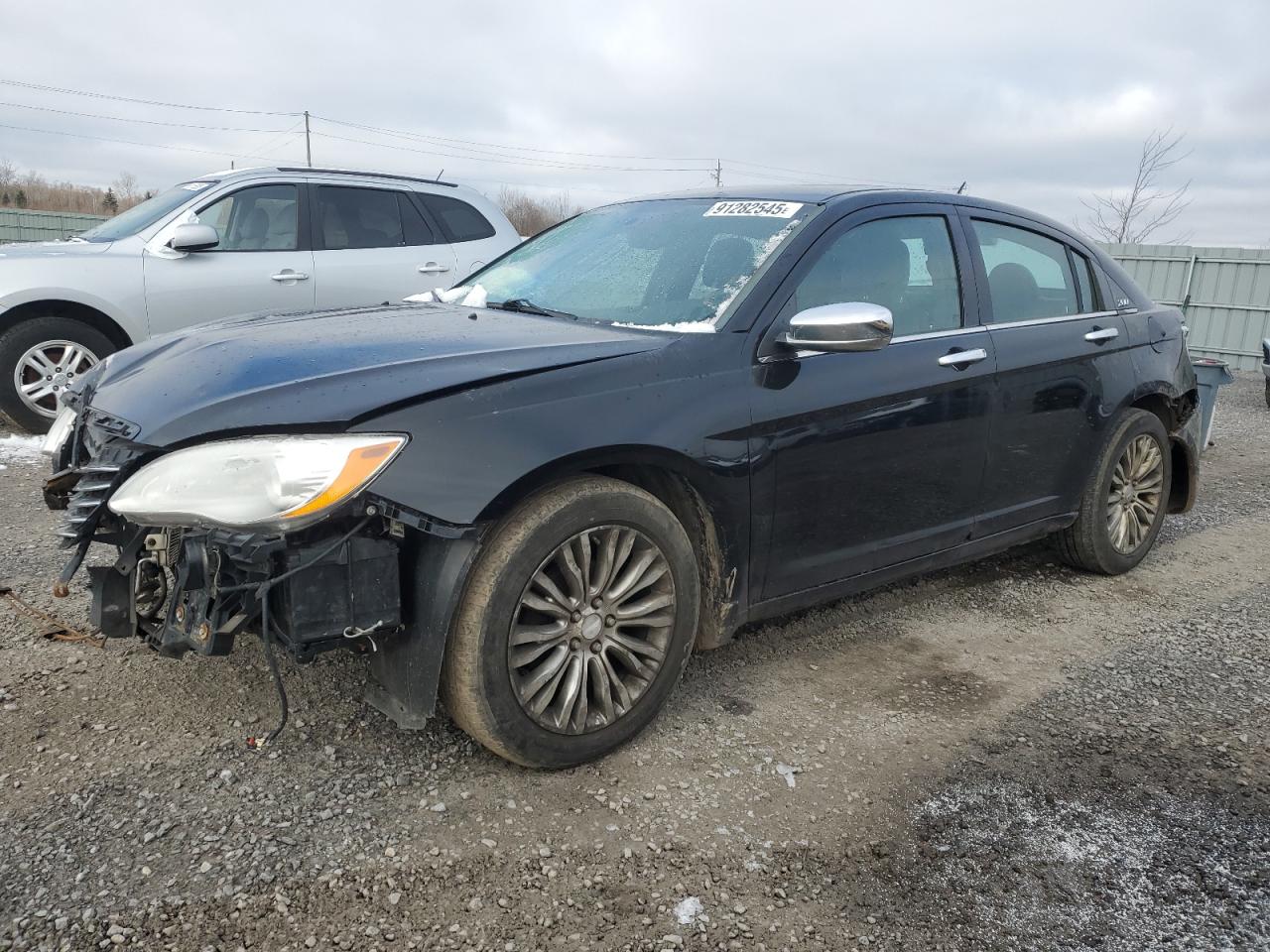 2012 Chrysler 200 Limited, VIN 1C3CCBCG8CN328626 — Frame damage