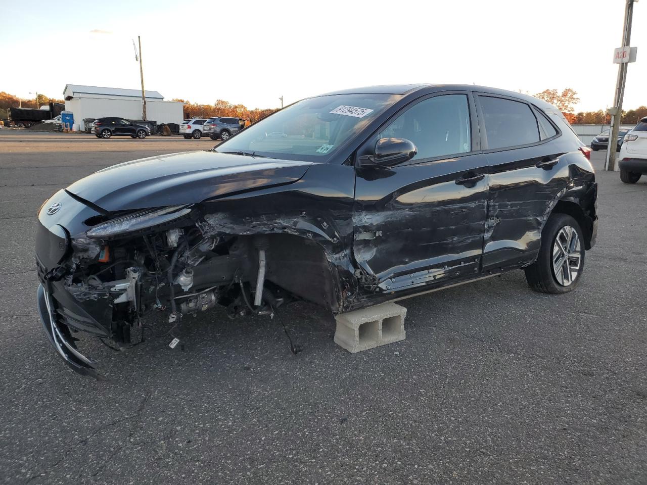 2023 Hyundai Kona SEL, VIN KM8K33AG1PU186482 — Undercarriage